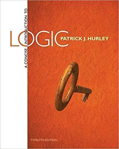 A Concise Introduction To Logic 12Th Edition