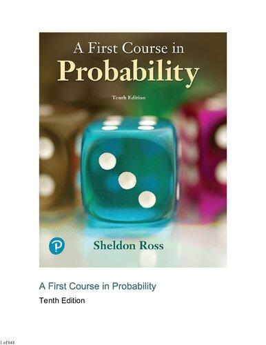 A First Course In Probability 10Th Edition