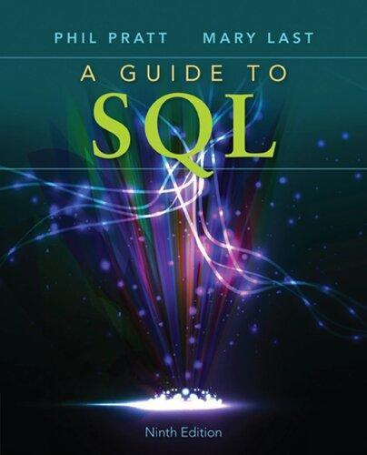 A Guide To Sql 9th Edition