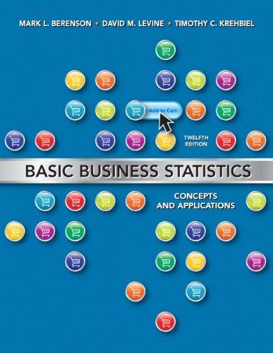 Basic Business Statistics Concepts And Applications 12Nd Edition