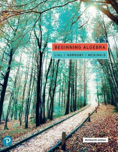 Beginning Algebra 13Th Edition