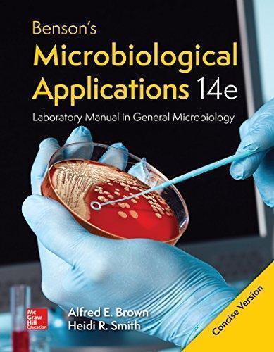 Bensons Microbiological Applications Laboratory Manual 14Th Edition