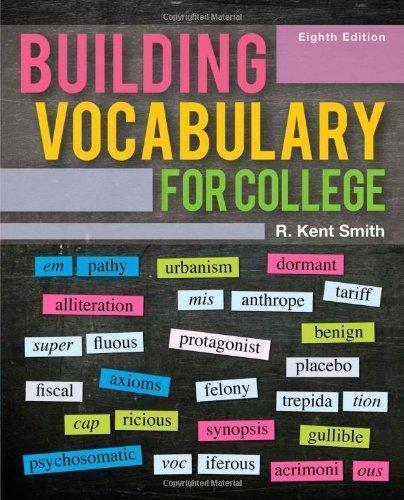 Building Vocabulary For College 8Th Edition