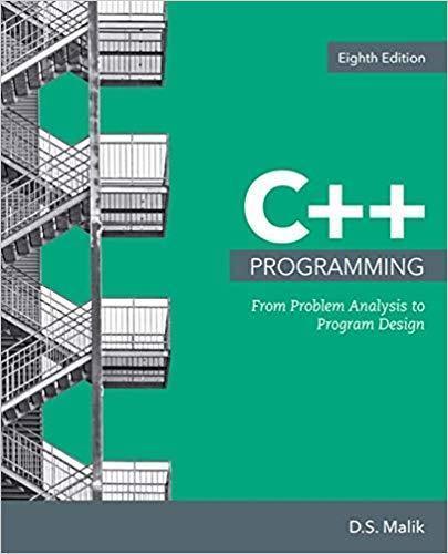 C Programming From Problem Analysis To Program Design 8Th Edition