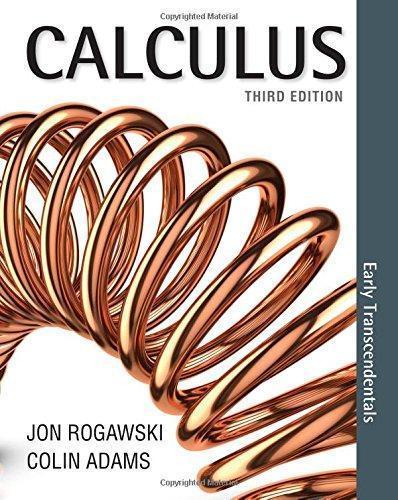 Calculus Early Transcendentals 3Rd Edition
