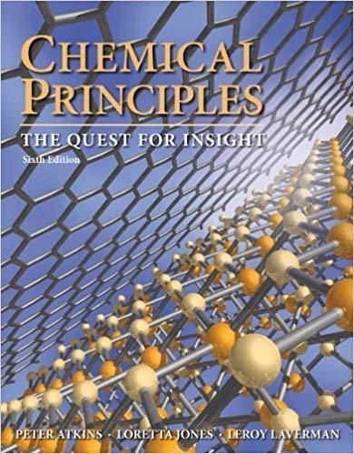 Chemical Principles The Quest For Insight 6Th Edition