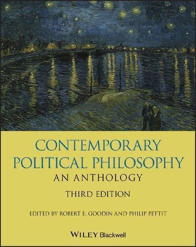 Contemporary Political Philosophy An Anthology 3Rd Edition
