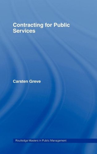 CONTRACTING FOR PUBLIC SERVICES (Routledge Masters in Public Management)