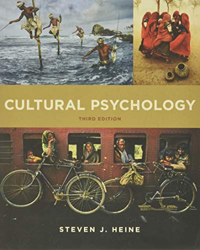 Cultural Psychology – 3rd Edition