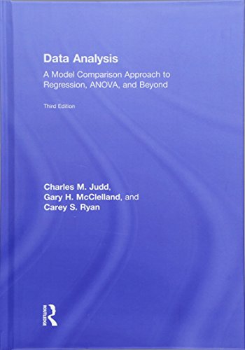 Data Analysis: A Model Comparison Approach To Regression, ANOVA, and Beyond – 3rd Edition