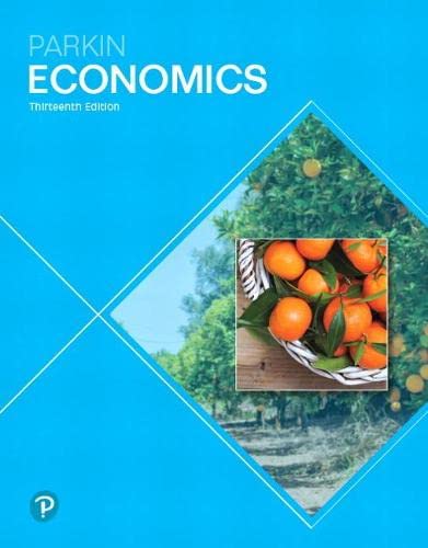 Economics 13th Edition by Michael Parkin