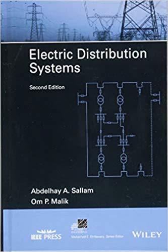 Electric Distribution Systems 2Nd Edition