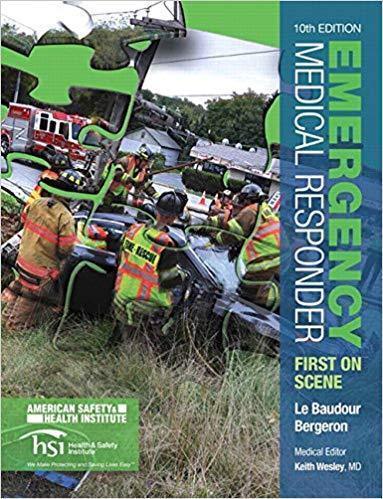 Emergency Medical Responder First On Scene 10Th Edition