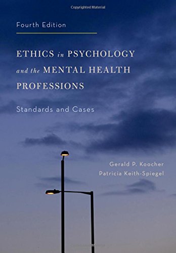 Ethics in psychology and the mental health professions: standards and cases