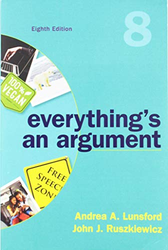 Everything’s an Argument Eighth-edition