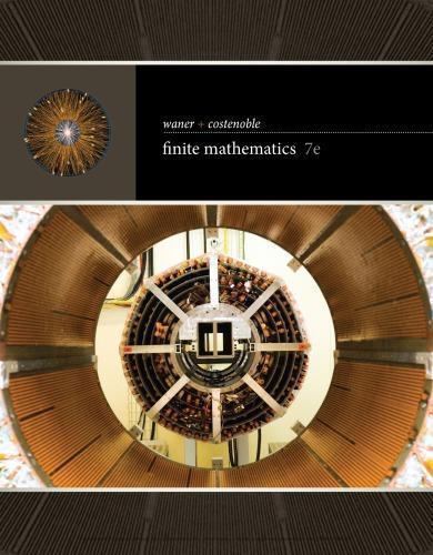 Finite Mathematics 7Th Edition