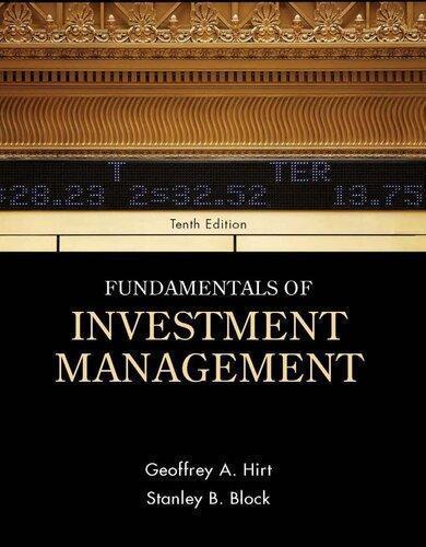 Fundamentals Of Investment Management 10Th Edition