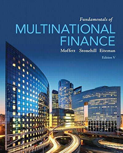 Fundamentals Of Multinational Finance 5Th Edition