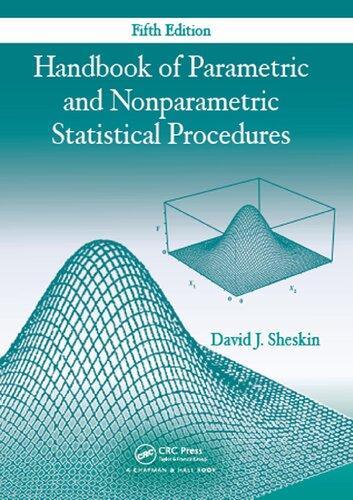 Handbook Of Parametric And Nonparametric Statistical Procedures 5thEdition