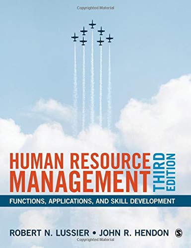 Human Resource Management: Functions, Applications, and Skill Development – 3rd Edition