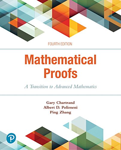 Instructor’s Solutions Manual for Mathematical Proofs A Transition to Advanced Mathematics