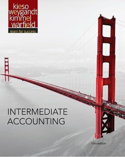 Intermediate Accounting 15th Edition