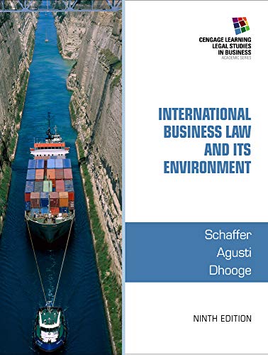 International Business Law and Its Environment – 9th Edition