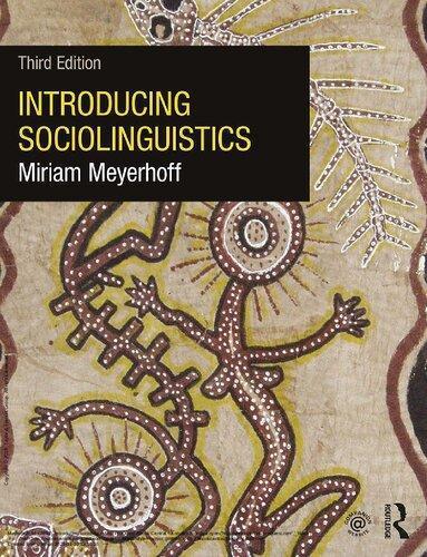 Introducing Sociolinguistics 3Rd Edition