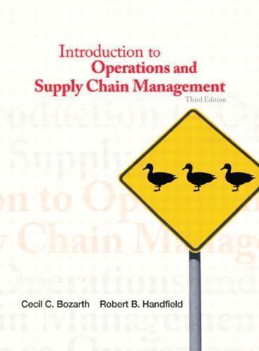 Introduction To Operations And Supply Chain Management 3Rd Edition