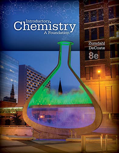 Introductory Chemistry: A Foundation 8-edition
