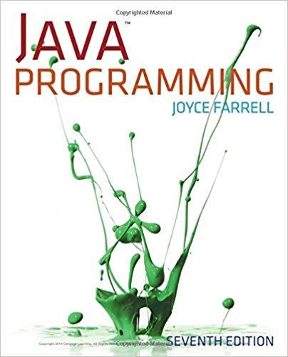 Java Programming 7Th Edition