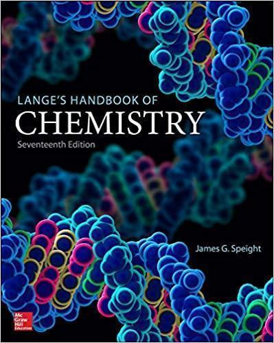 Langes Handbook Of Chemistry 17Th Edition