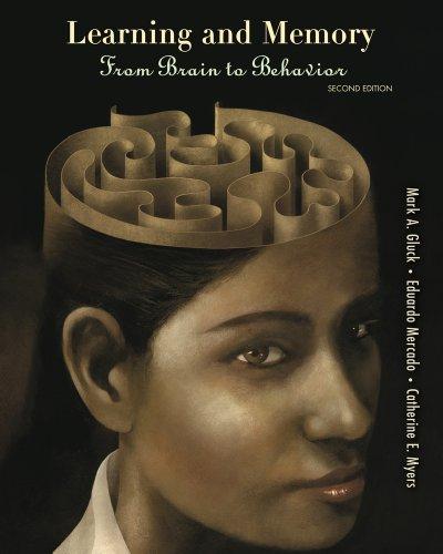 Learning And Memory From Brain To Behavior 2Nd Edition