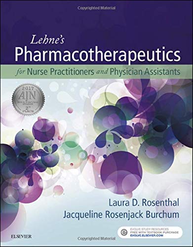 Lehne’s Pharmacotherapeutics for Nurse Practitioners and Physician Assistants – 1st Edition