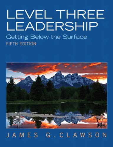Level Three Leadership: Getting Below the Surface 5-edition