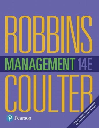 Management (Global Edition) – 14th Edition