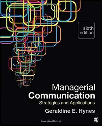 Managerial Communication Strategies And Applications 6Th Edition