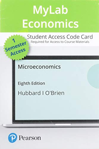 Microeconomics 8th Edition by Glenn Hubbard