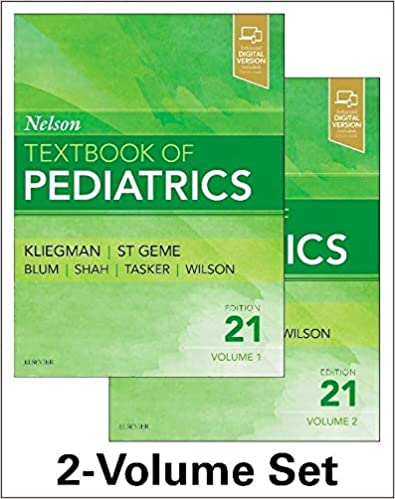 Nelson Textbook Of Pediatrics 2 Volume Set 21St Edition