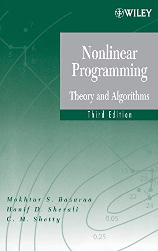 Nonlinear Programming: Theory and Algorithms – 3rd Edition