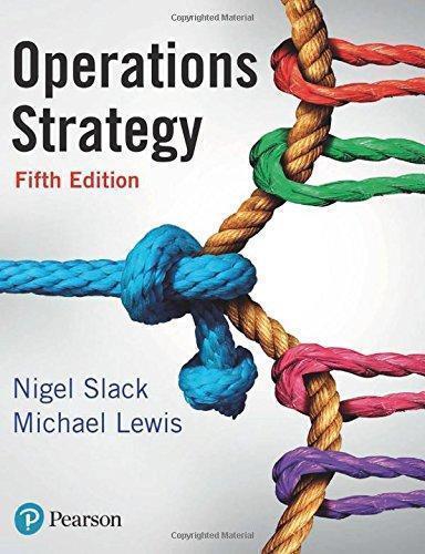 Operations Strategy 5Th Edition