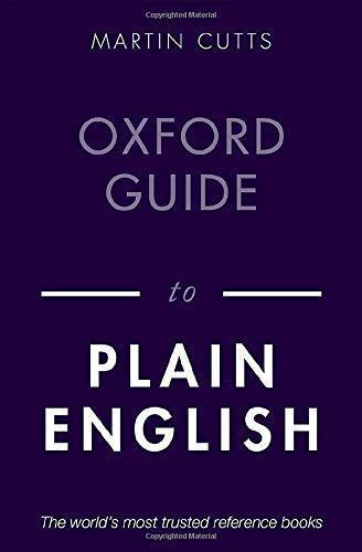 Oxford Guide To Plain English 5Th Edition