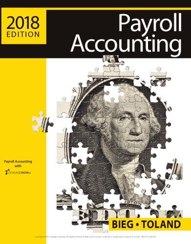 Payroll Accounting 2018 Edition