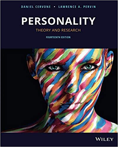 Personality Theory And Research 14Th Edition