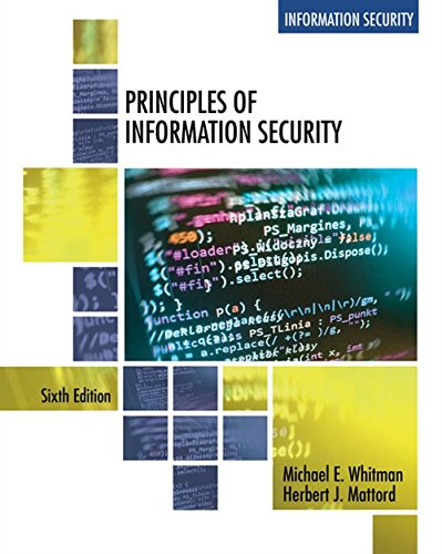Principles of Information Security 6th Edition