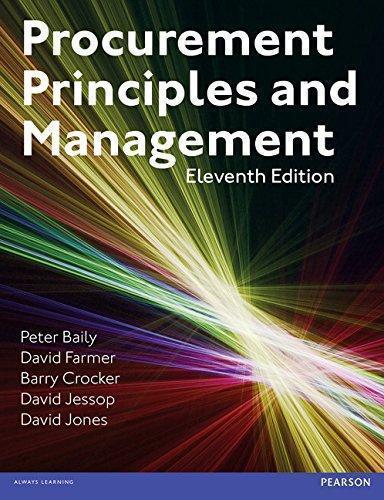 Procurement Principles Management 11Th Edition