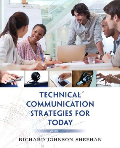 Technical Communication Strategies For Today 2Nd Edition