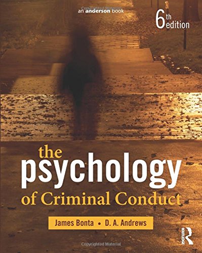 The Psychology of Criminal Conduct 6th Edition