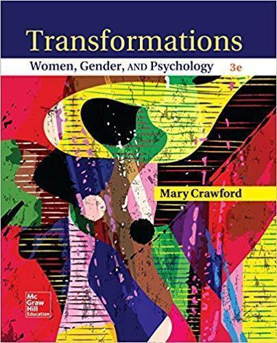 Transformations Women Gender And Psychology 3Rd Edition