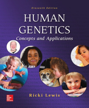 Human Genetics: Concepts and Applications 11th, 2014